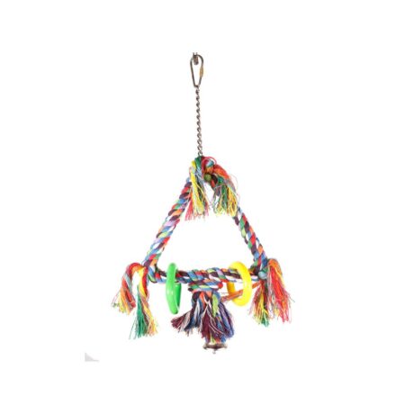 Vadigran Bird Toy Triangular Swing Παιχνίδι Πτηνών Τριγωνική Κούνια Small 41cm