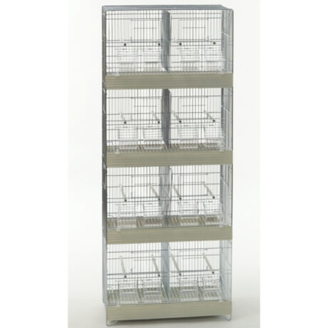 Domus Molinari Συστοιχία 8 Κλουβιών 128x27x50cm