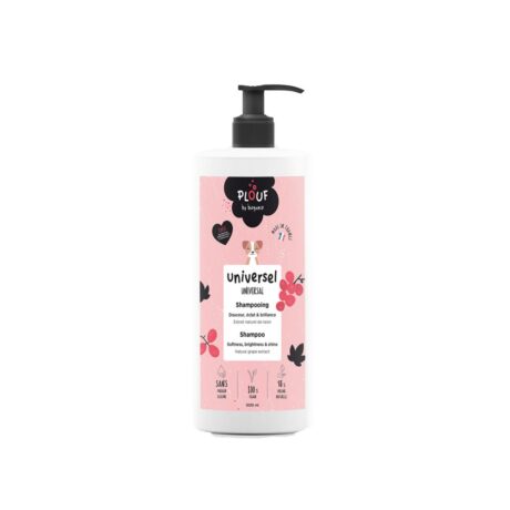 Biogance Plouf Dog Universal Shampoo Σαμπουάν για Όλους τους Τύπους Τριχώματος Σκύλων  1000ml