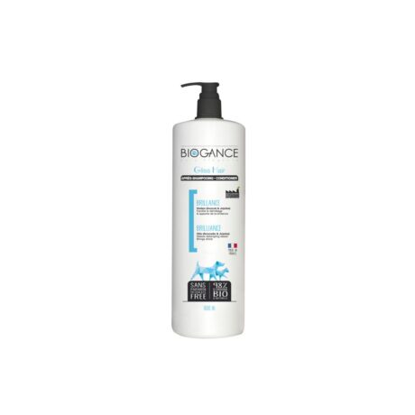 Biogance Dog Brillance Conditioner Σαμπουάν Μαλακτικό για Λάμψη Τριχώματος Σκύλου 1lt
