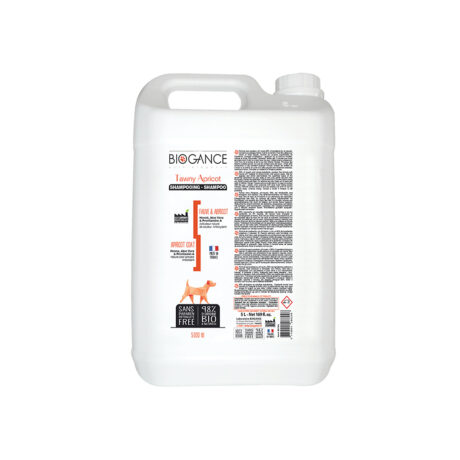 Biogance Dog Tawny Apricot Shampoo Σαμπουάν για Ανοιχτό Τρίχωμα Σκύλου        5lt