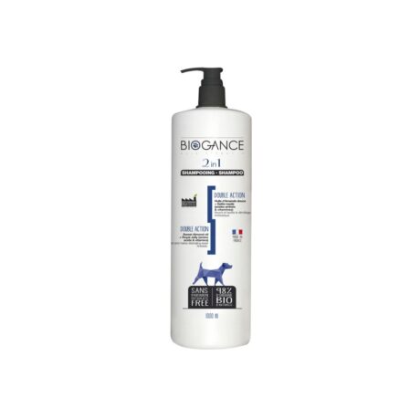 Biogance Dog Double Action Shampoo Σαμπουάν Διπλής Δράσης Σκύλου  1lt