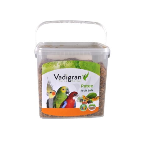 Vadigran Patee Soft Fruit Μαλακό Πατέ με Φρούτα για Παπαγαλάκια & Τροπικά Πτηνά 5kg