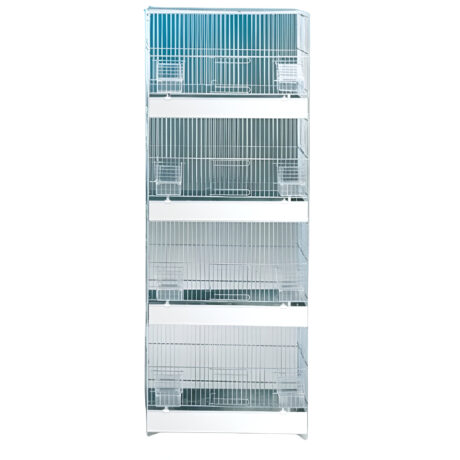 Domus Molinari Κλουβί με Τέσσερις Ορόφους Ζευγαρώστρες 45x25x120cm