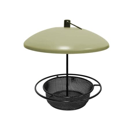 Emma’s Garden Hanging Basket Metal for Mealworms and Feed Κρεμαστή Ταΐστρα Μεταλλική με Οροφή για Σκουλίκια & Τροφή 18x21.5x21.5cm