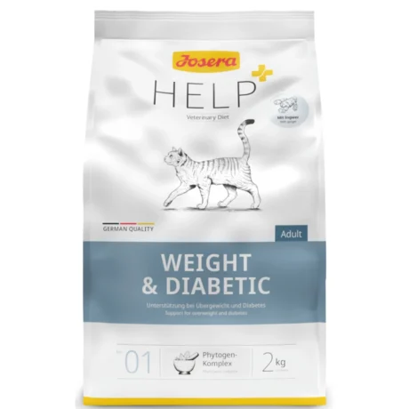Josera Help Cat Weight & Diabetic Ξηρά Τροφή Γάτας 400gr