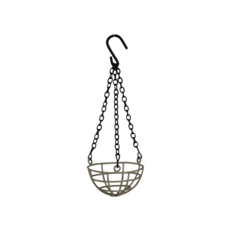 Emma’s Garden Single Fat Ball Feeder Τροφοδότης Καλάθι Κρεμαστό Μονής Λιπαρής Μπάλας 7cm