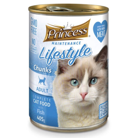 Princess Maintenance Κονσέρβα Γάτας Ψάρι 405gr