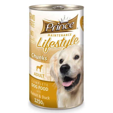 Prince Κονσέρβα Σκύλου με Κουνέλι & Πάπια 1250gr
