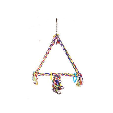 Vadigran Bird Toy Triangular Swing Παιχνίδι Πτηνών Τριγωνική Κούνια Large 79cm