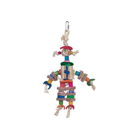 Vadigran Bird Toy Scarecrow Multicoloured Παιχνίδι Πτηνών Σκιάχτρο Πολύχρωμο 29cm