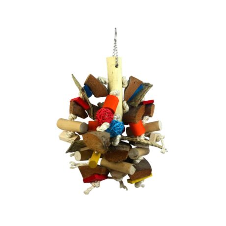 Vadigran Bird Toy Wood Fun Παιχνίδι Πτηνών Ξύλινο 40cm
