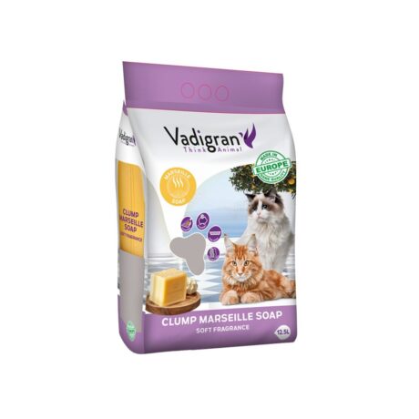 Vadigran Cat Litter Bentonite Marseille Soap Άμμος Γάτας 12kg
