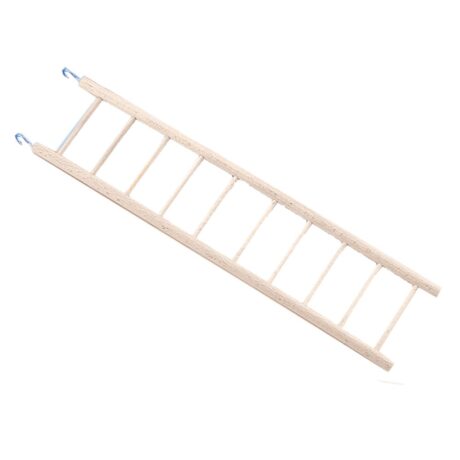 Vadigran Bird Toy Ladder Wood Παιχνίδι Πτηνών Ξύλινη Σκάλα 10 Σκαλοπάτια 42×10.5cm