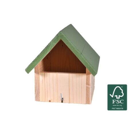 Emma’s Garden Nestbox Half Open Robin/Wren FSC Ξύλινη Μισοανοικτή Φωλιά Small 17.5x19.5x1.5cm