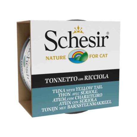 Schesir Κονσέρβα Γάτας Ζελέ με Τόνο και Μαγιάτικο 85gr