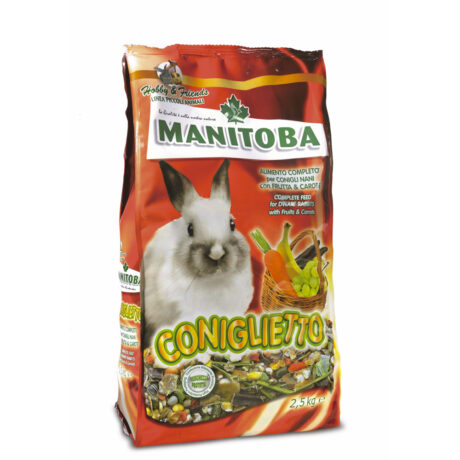 Manitoba Coniglietto Τροφή για Κουνέλια Μίνι 2.5kg