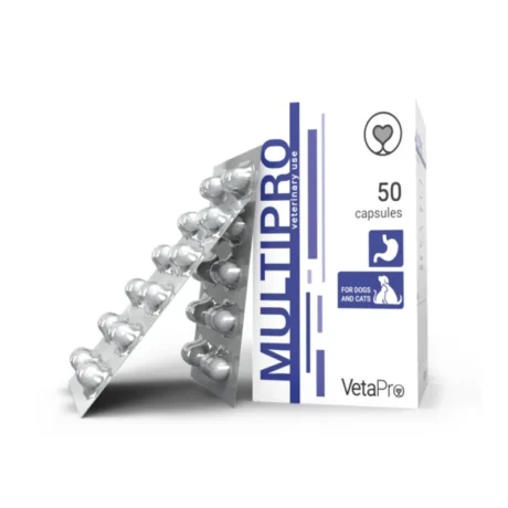 VetaPro Multipro Συμπλήρωμα Διατροφής 50 Κάψουλες