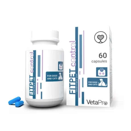 VetaPro Fitpet Control Συμπλήρωμα Διατροφής 60 Ταμπλέτες