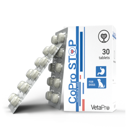 VetaPro Copro Stop Συμπλήρωμα Διατροφής 30 Κάψουλες