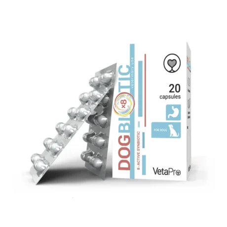 VetaPro Dog Biotic Συμπλήρωμα Διατροφής 20 Κάψουλες