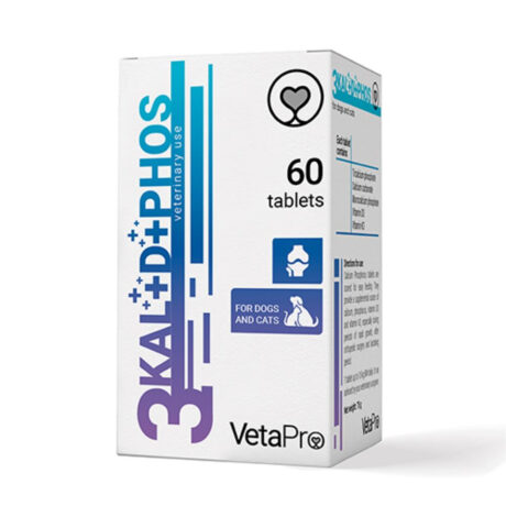 VetaPro 3Kal+D+Phos Συμπλήρωμα Διατροφής 60 Κάψουλες