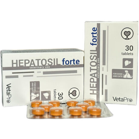 VetaPro Hepatosil Forte Συμπλήρωμα Διατροφής Ύπατος 30tabs