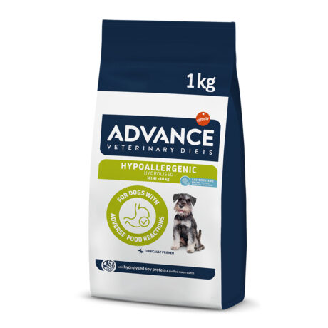 Advance Diet Dog Hypoallergenic Mini Κλινική Ξηρά Τροφή Σκύλου με Σόγια 1kg