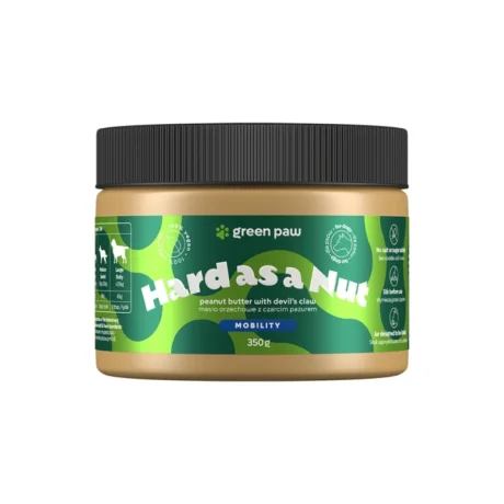 Green Paw Hard as a Nut Φυστικοβούτυρο για την Υποστήριξη των Οστών & των Αρθρώσεων 350ml