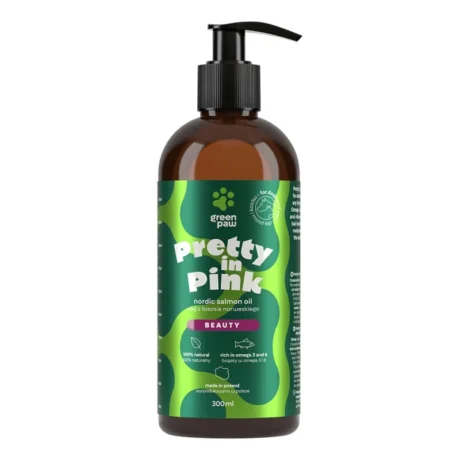 Green Paw Pretty in Pink Έλαιο Σολοµού για Υγιές Δέρµα & Τρίχωµα 300ml