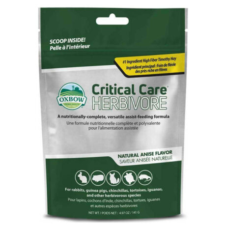 Oxbow Critical Care Herbivore Κλινική Δίαιτα με Γλυκάνισο 141gr