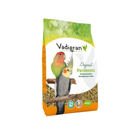 Vadigran Parakeet Ολοκληρωμένη Τροφή για Παπαγαλάκια 4kg