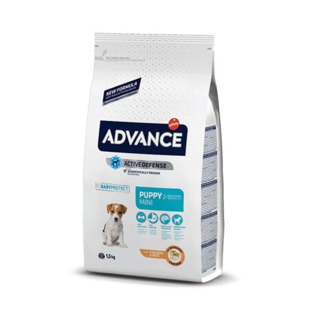 Advance Puppy Mini Ξηρά Τροφή Σκύλου με Κοτόπουλο 1.5kg