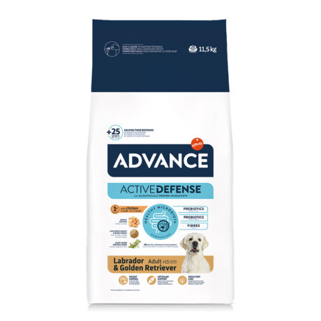 Advance Dog Labrador Ξηρά Τροφή Σκύλου με Κοτόπουλο 11.5kg