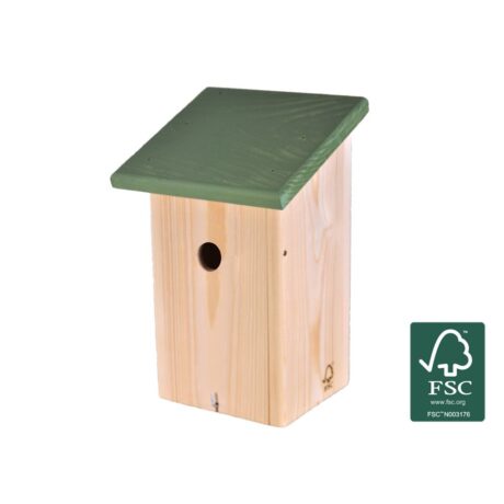 Emma’s Garden Nest Box Blue Tit FSC Ξύλινη Φωλιά 28mm