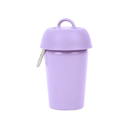 Vadigran Travel Bottle Flip Purple Φιάλη Ποτίσματος Σκύλου 590ml