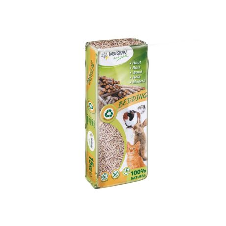 Vadigran Bedding Wood Rodents Υπόστρωμα Ξύλου για Μικρά Τρωκτικά & Κουνέλια 15kg