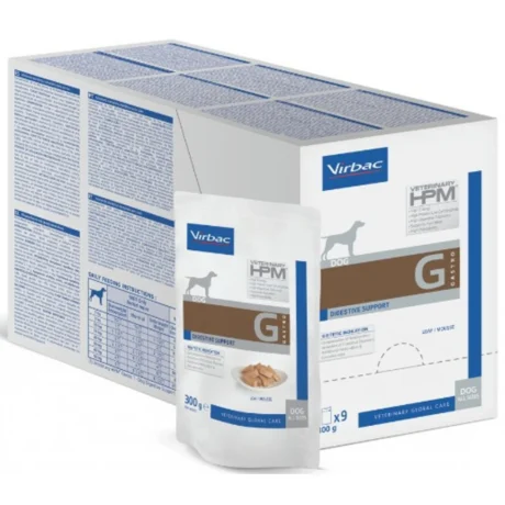 Virbac Dog Digestive Support Loaf Φακελάκι Υγρή Τροφή Σκύλου 9x300gr