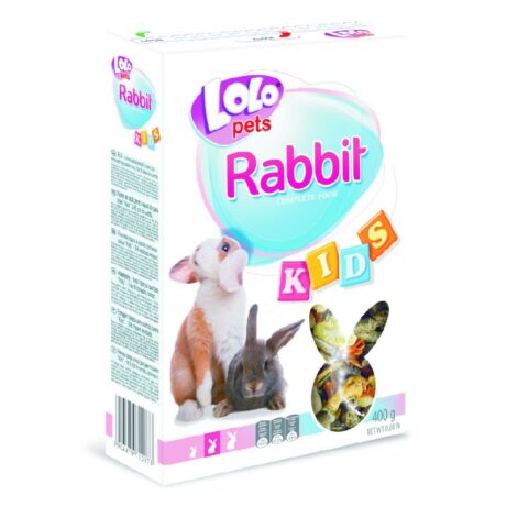Lolo Pets Kids Μείγμα για Κουνελάκι 400gr