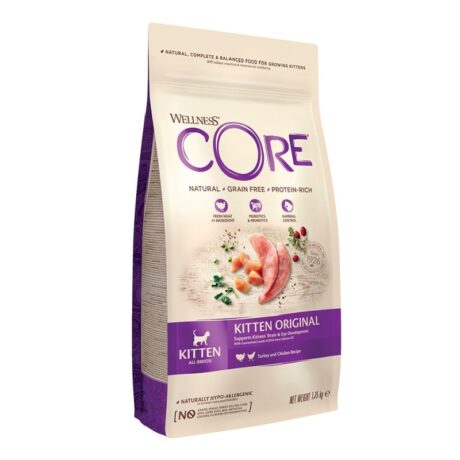 Wellness Core Kitten Ξηρά Τροφή για Γατάκια Γαλοπούλα & Κοτόπουλο Χωρίς Σιτηρά 1.75kg