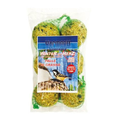 Harmony Fat Balls Λιχουδιά Συμπληρωματική Τροφή Πουλιών 6τμχ