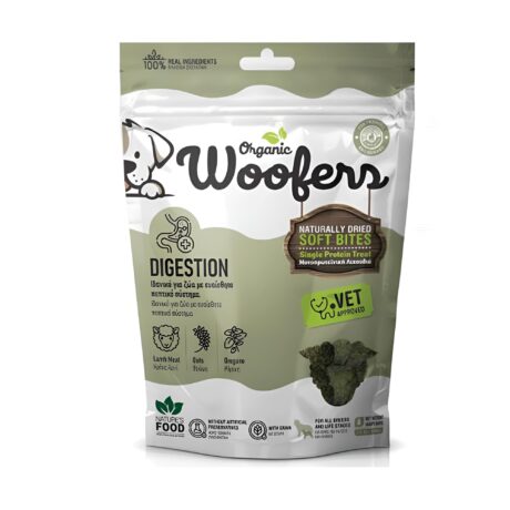 Nature's Food Organic Woofers Λιχουδιά Σκύλου με Αρνί Μονοπρωτεϊνική 100gr