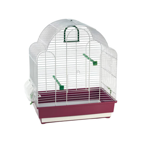 Domus Molinari Silva Κλουβί Ωδικών Πτηνών Μωβ 45x28x54cm