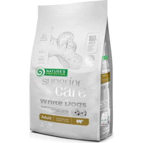 Nature's Protection Superior Care Lamb White Dog Small & Mini Adult Ξηρά Τροφή Σκύλου με Αρνί 10kg