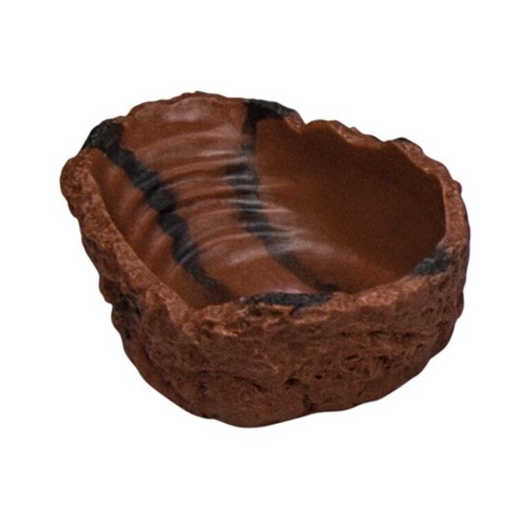 Μπολ νερού κόκκινο MEDIUM 150 ML, 14 X 11 X 5 CM