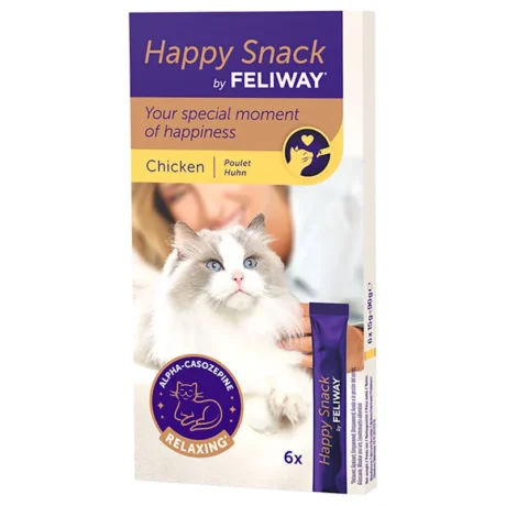 Feliway Happy Snack με Κοτόπουλο 6x15gr