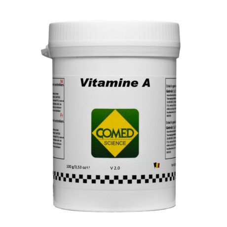 Comed Vitamine A Συμπλήρωμα Τροφής για Λεύκα Καναρίνια & Υποστήριξη Υγείας σε Περιστέρια 100gr