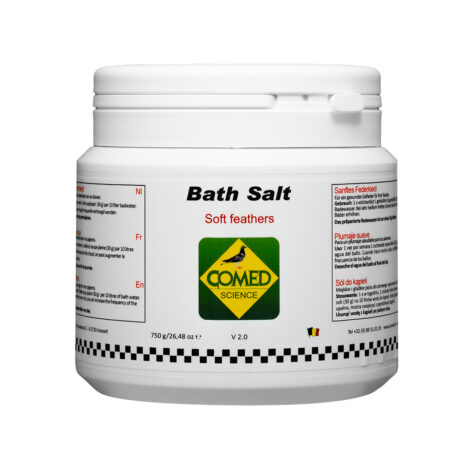 Comed Bath Salt Άλατα Μπάνιου για Μαλακό & Υγιές Φτέρωμα Περιστεριών 750gr
