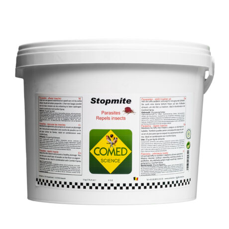 Comed Stopmite Σκεύασμα με Αιθέρια Έλαια για Καταπολέμηση Παρασίτων, Καθαρότερα Κλουβιά & Υγιές Φτέρωμα Περιστεριών 5kg