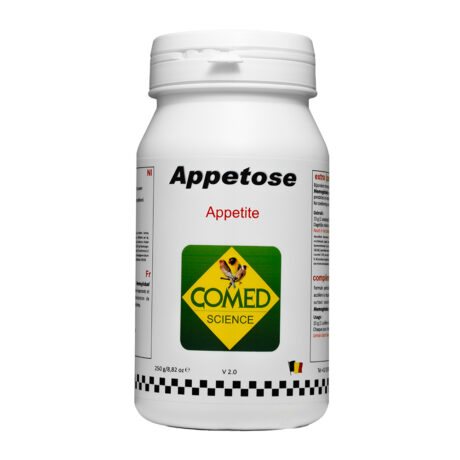 Comed Appetose Ενισχυτικό Όρεξης για Υγιή Ανάπτυξη & Ανοσοποιητικό Σύστημα Νεαρών Πτηνών 250gr